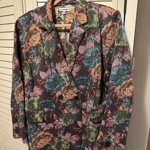 Emerald & Ivy Brocade Blazer, size XXL